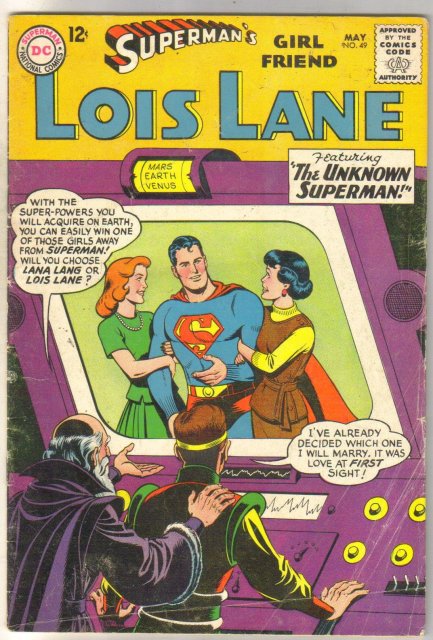 Superman's Girlfriend Lois Lane #49 comic book very good 4.0