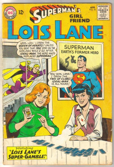 Superman's Girlfriend Lois Lane #56 comic book good/very good 3.0
