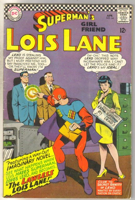 Superman's Girlfriend Lois Lane #64 comic book very good 4.0