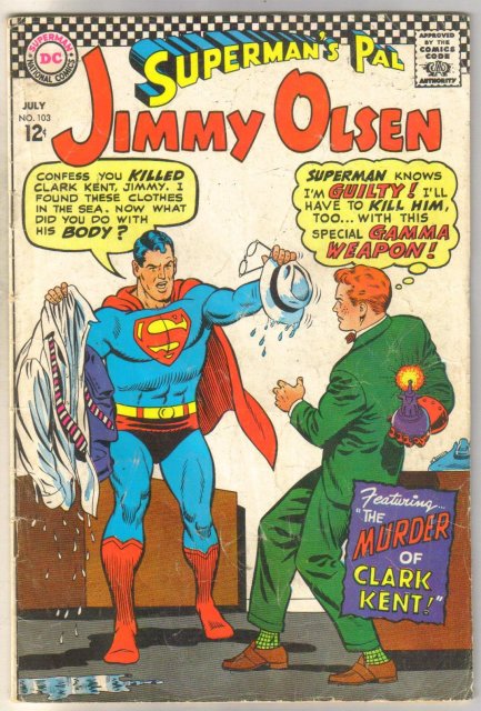 Superman's Pal Jimmy Olsen #103 comic book good/very good 3.0