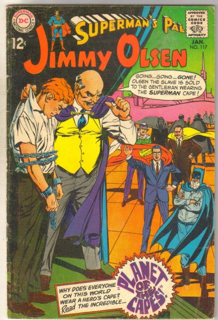 Superman's Pal Jimmy Olsen #117 comic book very good 4.0