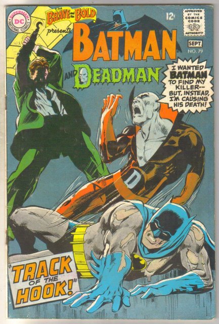 Brave and the Bold #79 with Deadman comic book good/very good 3.0