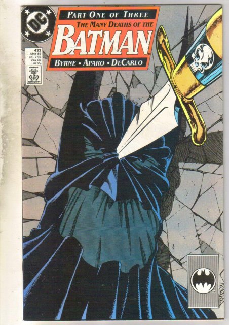 Batman #433 comic book near mint 9.4