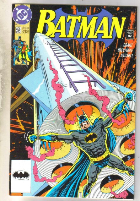 Batman #466 comic book near mint 9.4
