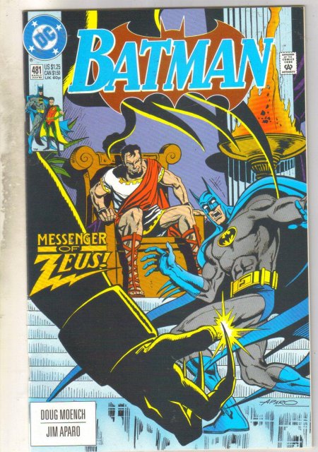 Batman #481 comic book near mint 9.4