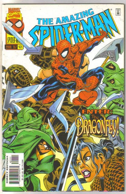 Amazing Spider-man #421 comic book near mint 9.4