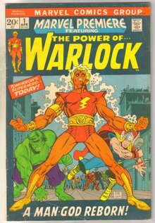 Marvel Premiere #1 featuring The Power of Warlock comic book very good/fine 5.0
