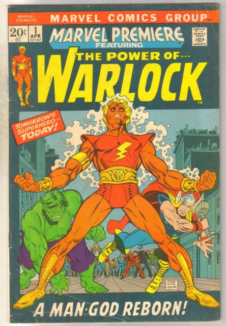 Marvel Premiere #1 featuring The Power of Warlock comic book very good/fine 5.0
