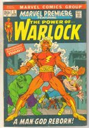 Marvel Premiere #1 featuring The Power of Warlock comic book very good/fine 5.0