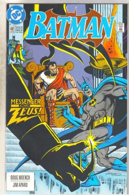 Batman #481 comic book near mint 9.4