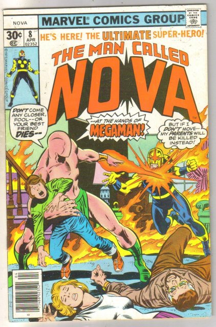 The Man Called Nova #8 comic book very fine 8.0