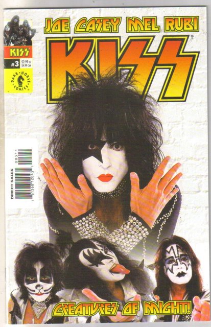Kiss #3 comic book mint 9.8