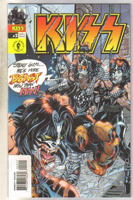 Kiss #2 comic book mint 9.8