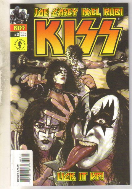 Kiss #3 comic book mint 9.8