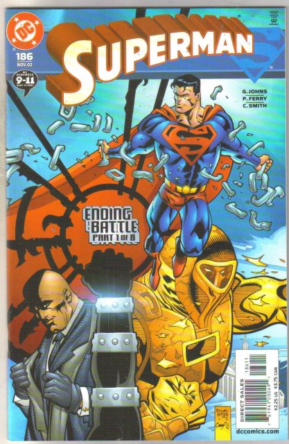 Superman #186 comic book mint 9.8