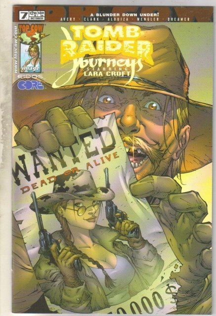 Tomb Raider Journeys with Lara Croft #7 comic book mint 9.8
