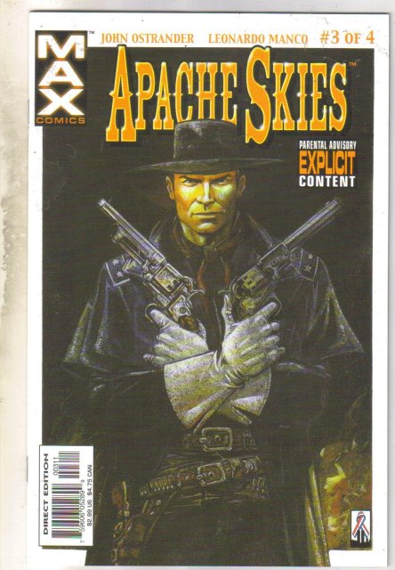 Apachie Skies #3 comic book mint 9.8