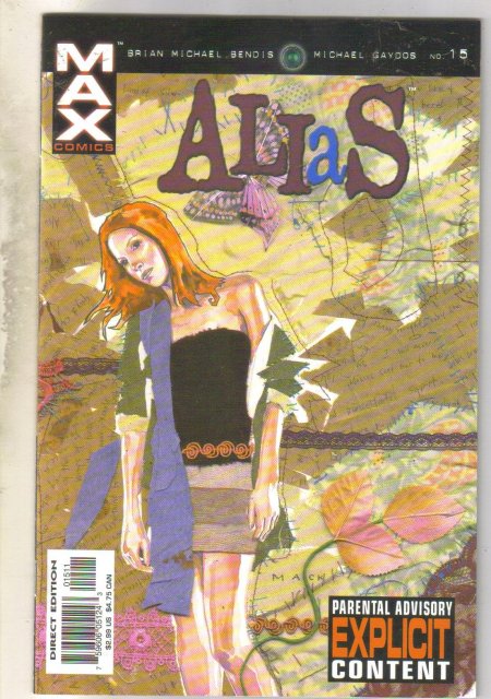 Alias #15 comic book mint 9.8