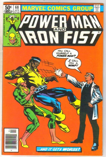 Power Man and Iron Fist #68 comic book very fine 8.0