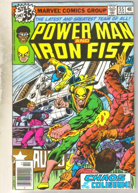 Power Man and Iron Fist #55 comic book fine 6.0