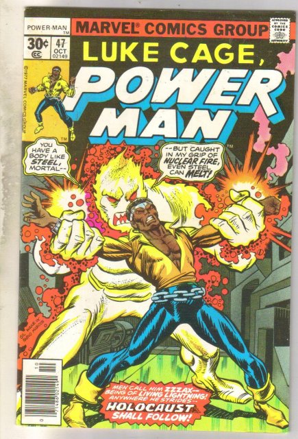 Luke Cage, Power Man #47 comic book very fine 8.0