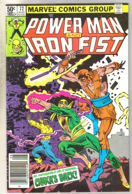 Power Man and Iron Fist #72 comic book very fine 8.0