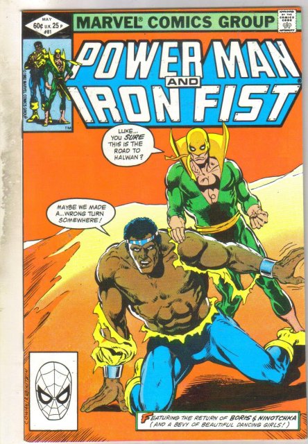 Power Man and Iron Fist #81 comic book near mint 9.4
