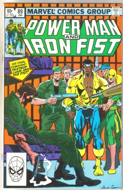 Power Man and Iron Fist #89 comic book near mint 9.4