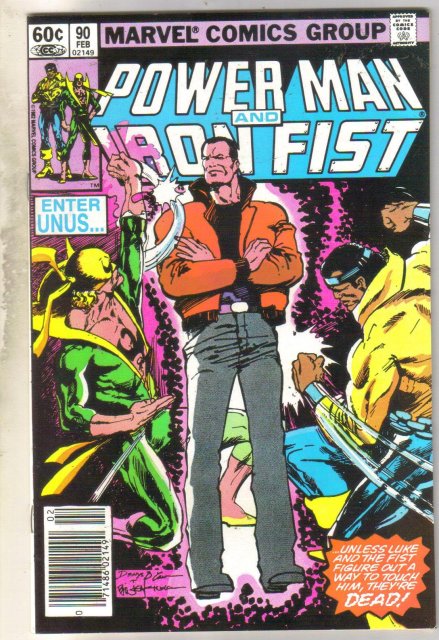 Power Man and Iron Fist #90 comic book near mint 9.4