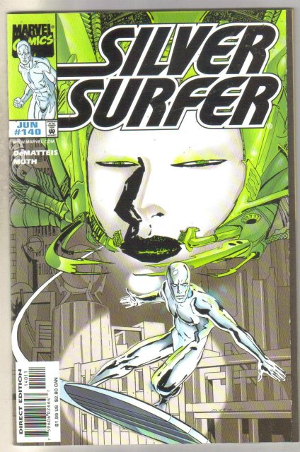 Silver Surfer #140 comic book mint 9.8