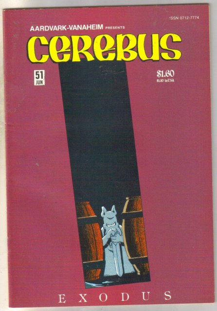 Cerebus #51 comic book near mint 9.4
