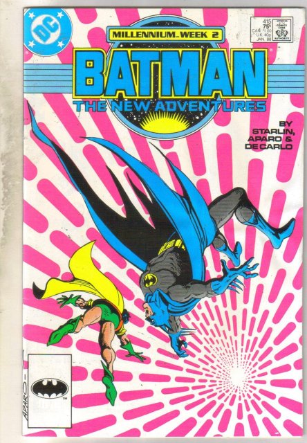 Batman #415 comic book very good 4.0