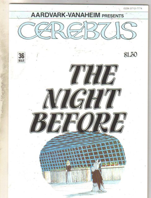 Cerebus #36 comic book mint 9.8