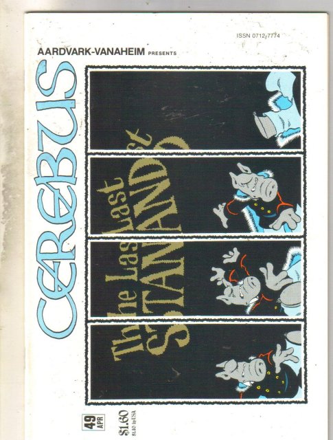Cerebus #49 comic book mint 9.8