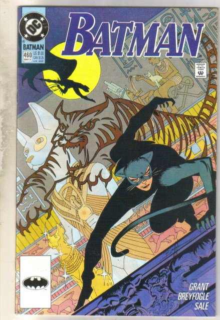 Batman #460 comic book near mint 9.4
