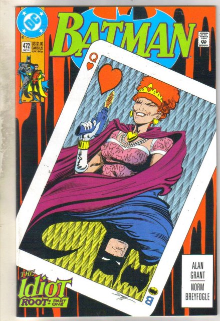 Batman #472 comic book near mint 9.4
