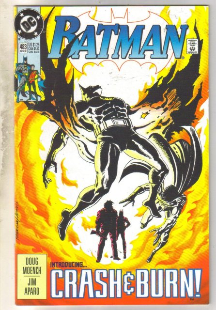 Batman #483 comic book near mint 9.4