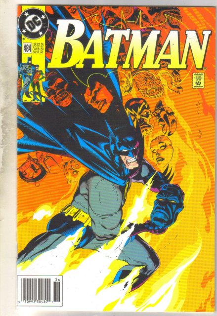 Batman #484 comic book near mint 9.4