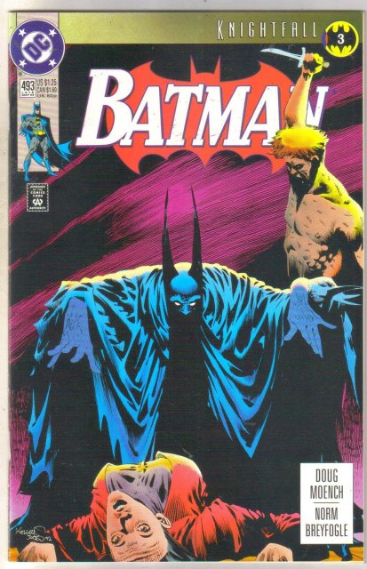 Batman #493 comic book near mint 9.4
