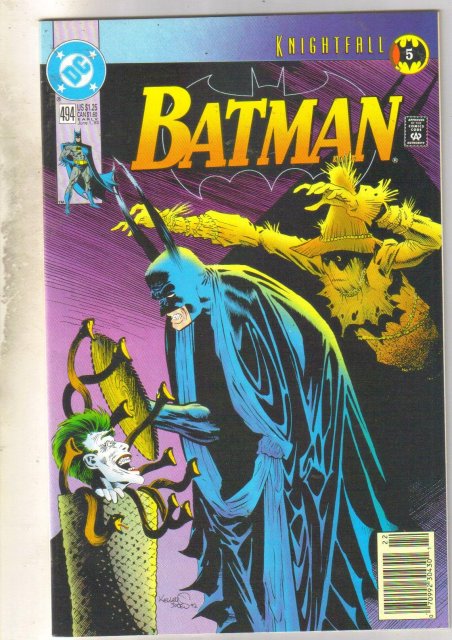 Batman #494 comic book near mint 9.4