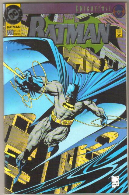 Batman #500 comic book mint 9.9