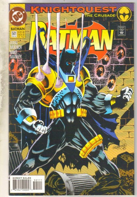 Batman #501 comic book near mint 9.4