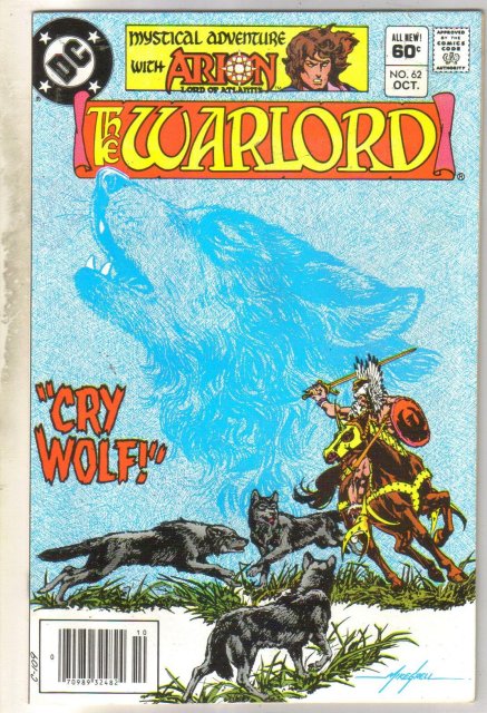 Warlord #62 comic book near mint 9.4