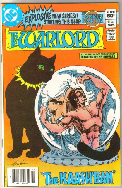 Warlord #63 comic book very fine 8.0
