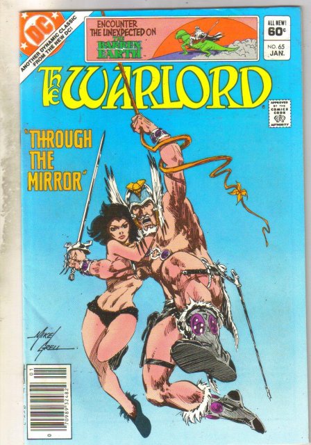Warlord #65 comic book very fine 8.0