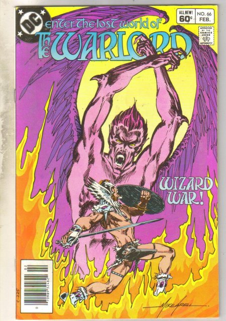 Warlord #66 comic book near mint 9.4