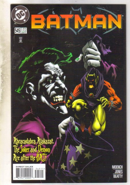 Batman #545 comic book very fine 8.0