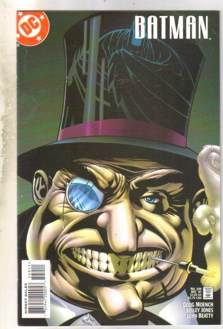 Batman #549 comic book near mint 9.4