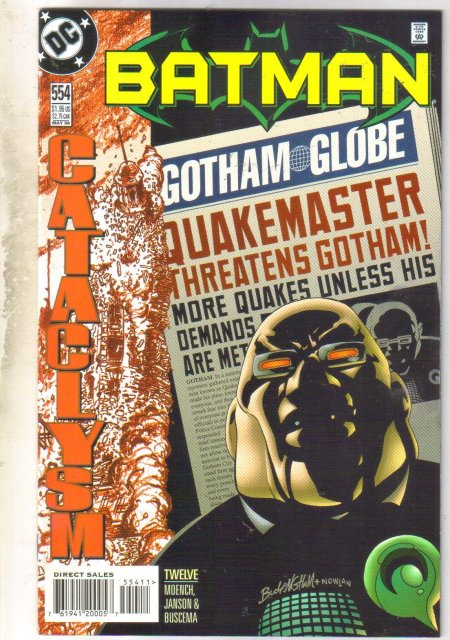 Batman #554 comic book near mint 9.4