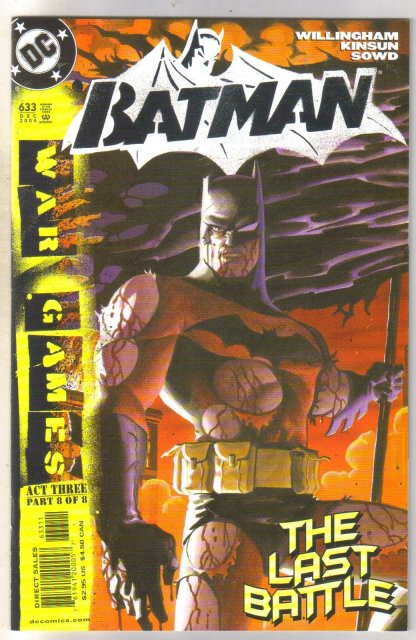 Batman #633 comic book near mint 9.4